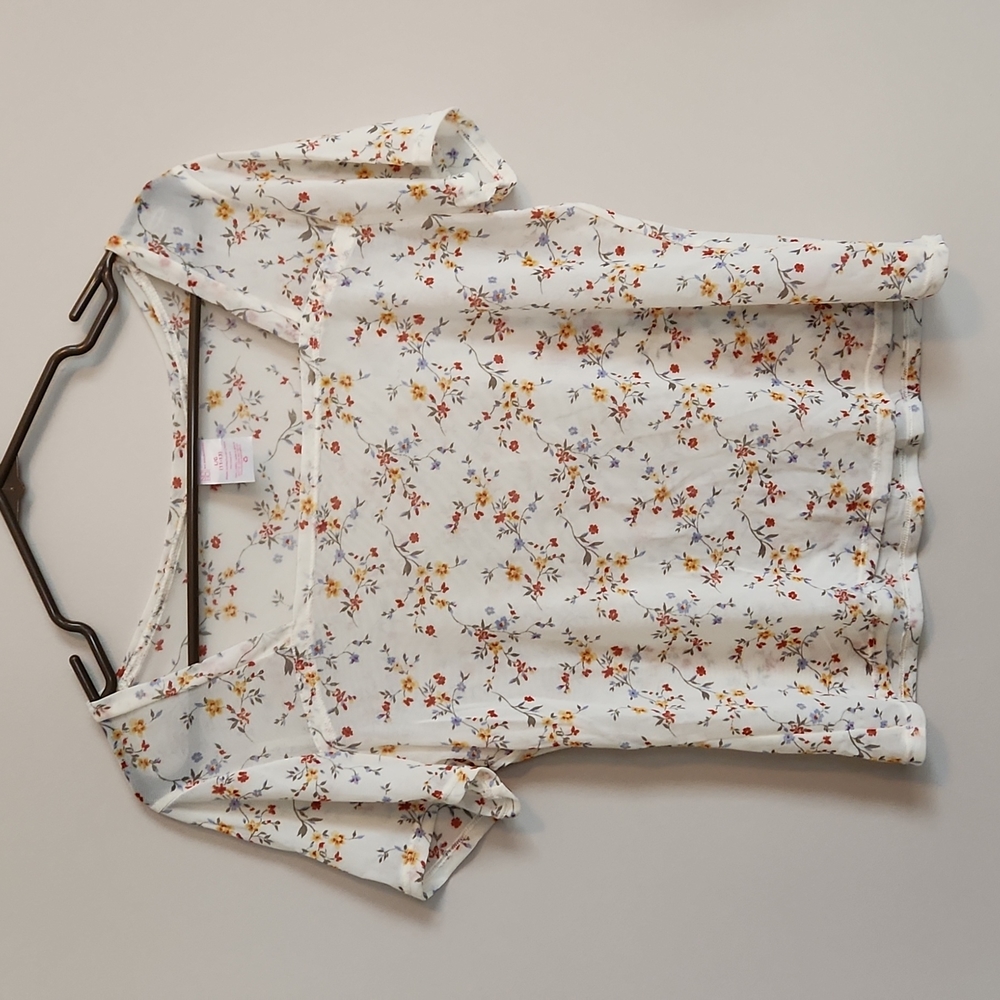 NOBO sheer T shirt sz lg